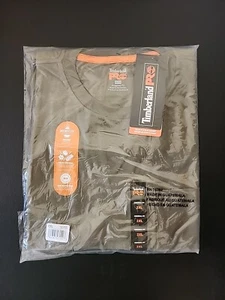 NWT Timberland PRO Core Wickwork Pocket Short Sleeve T Shirt Sz XXL Burnt Olive - Picture 1 of 1