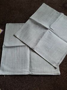 8 x Beige Linen Cushion Covers 18x18" b new
