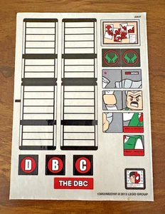 LEGO 76005 Spider-Man Daily Bugle Showdown - Sticker Sheet Only - Picture 1 of 1