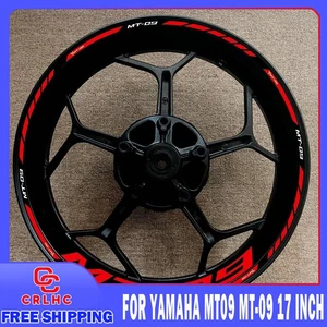 For YAMAHA MT09 MT-09 17 inch Wheel Hub Rim Decorative Decal Reflective Sticker - Imagen 1 de 44