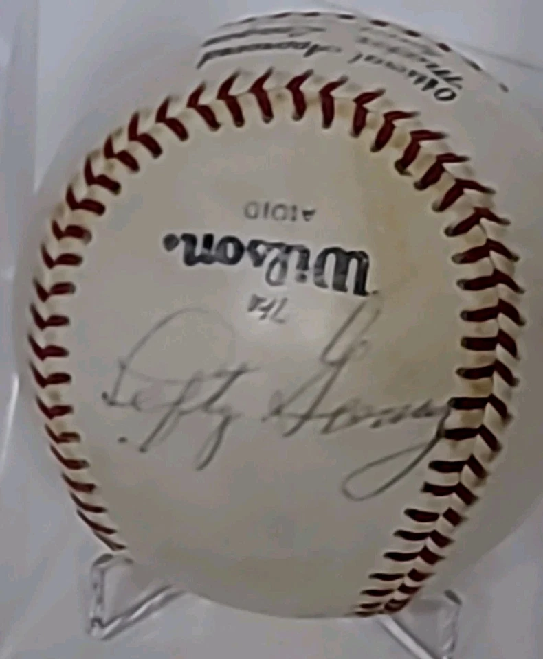 Lefty Gomez Single Signed 1970's Wilson Baseball PSA/DNA Authenticated Auto HOF - Image 1 of 4
