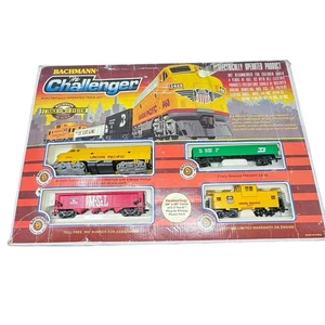 Bachmann 00621 The Challenger Set Trenino Elettrico Scala HO Testato - Foto 1 di 24