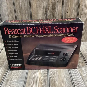 RARE NEW~Uniden Bearcat BC144XL 16-Channel, Base Scanner-Weather WX - Zdjęcie 1 z 10