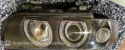 BMW E39 Serie 5 M5 2001-2003 lente de faros y cableado lado izquierdo del conductor Foto 1 de 4