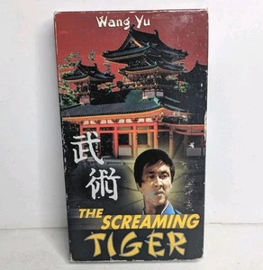 The Screaming Tiger VHS 1973 Jimmy Wang Yu Kung Fu Hong Kong Movie RARE - Picture 1 of 5