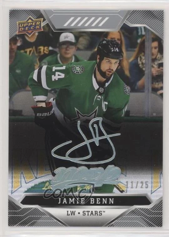 2019-20 Upper Deck MVP Super Script /25 Jamie Benn #75 - Image 1 of 2