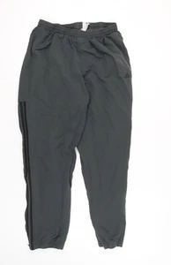 Adidas Men's Black XL Track Pants Gym Training - Picture 1 of 12
