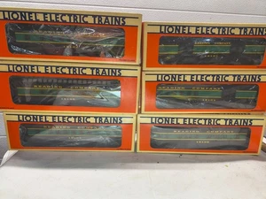 Lionel o gauge Reading RR passenger car set of 6 - Picture 1 of 2