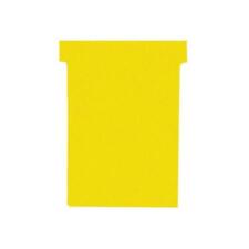 [Ref:2004004-3] NOBO Lot de 3 paquets de 100 fiches T indice 4 jaune