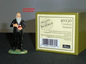 BRITAINS 40230 CHARLES DARWIN MASTERS OF SCIENCE METAL CIVILIAN FIGURE - Picture 1 of 1