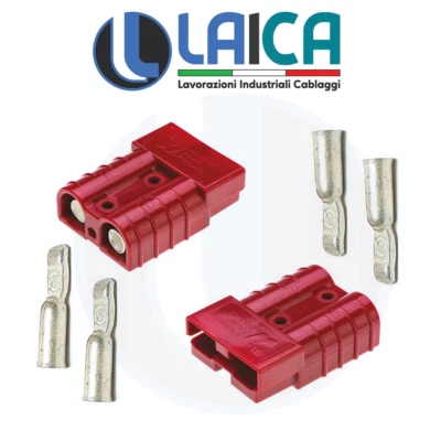 Connecteurs 2 Broches Poly SB175 Mâle Femelle 200A Batterie Auto Moto Nautique - Photo 1/4