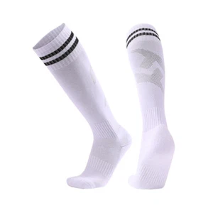 Mens Children Sports Breathable Tube Long High Socks Knee Casual Footy Soccer · - Picture 1 of 27