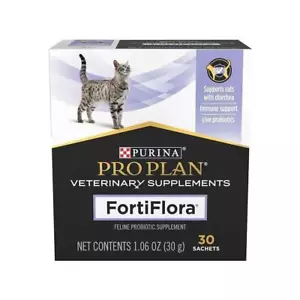 FORTIFLORA¹ Purina Proplan Veterinary Diets supplement chat 30 sachets PROMO*. - Picture 1 of 17