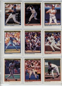 MLB O Pee-Chee Premier Baseball 1991 Cards UPick from list (1-132)