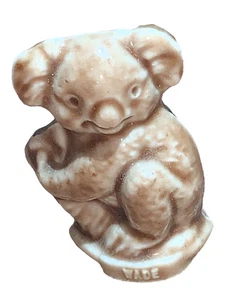 Vintage Porcelain Wade Whimsy Tan Koala Bear Figurine Made England FREE SHIPPING - Picture 1 of 4