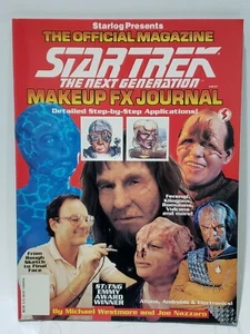 THE OFFICIAL STAR TREK NEXT GENERATION MAKEUP FX JOURNAL MAGAZINE - Picture 1 of 5