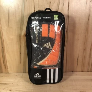 RARE 2010 Adidas Response Training Orange Goalkeeper Gloves Size 11.5 VHTF - Picture 1 of 6