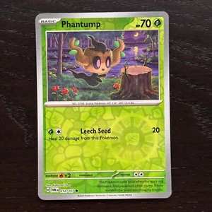 Phantump 012/167 Pokemon Twilight Masquerade SV06 Reverse Holo Common NM - Picture 1 of 2