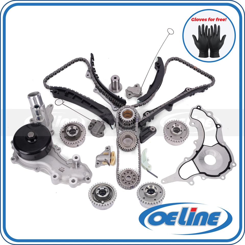 Timing Chain Kit Water Pump VVT for 12-18 Jeep Wrangler & Wrangler JK 3.6L - Image 1 of 4