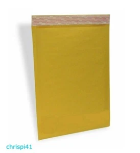 500 #0 6.5x10 Kraft Eco Bubble Padded Envelopes Mailers Lite Shipping. - Picture 1 of 3