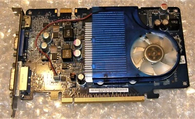 466762-001 HP Nvidia GeForce 9600GS 768MB GDDR2 192-Bit HDMI / VGA / DVI PCI - Image 1 of 3