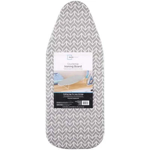 Countertop Lightweight Ironing Board with Foldable Legs, Gray Chevron, 2.45 lbs - Picture 1 of 5