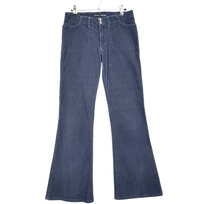 ABERCROMBIE синий вельвет расклешенный ноги девочек брюки размер 16 - Изображение 1 из 4