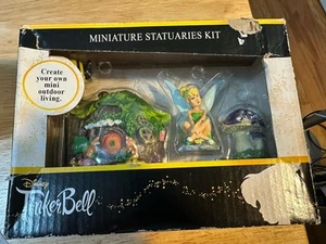Disney Tinker Bell Miniature Statuaries Kit - Box Has Issues See Pics - Picture 1 of 10