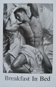 ADULT ONLY Poster Breakfast in Bed Pin-Up - Picture 1 of 1
