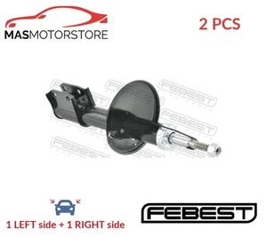JUEGO AMORTIGUADORES DELANTEROS FEBEST 24666258F 2 PIEZAS V PARA RENAULT LOGAN I - Imagen 1 de 6