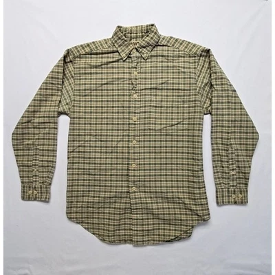 NUEVO CON ETIQUETAS Camisa Naturals a Cuadros Marrón Abotonada S Manga Larga Abotonada Foto 1 de 4