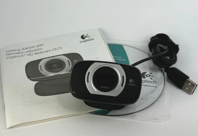 📷 Logitech C615 Portable HD Webcam – Black - Image 1 of 3