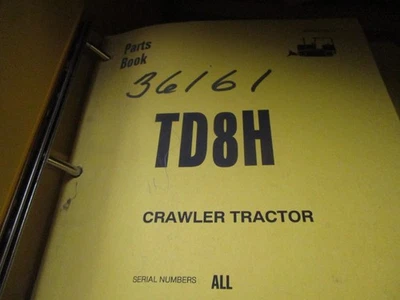 Dresser TD 8H Crawler Tractor Parts Book Manual - Image 1 of 3
