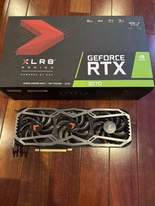 PNY XLR8 NVIDIA GeForce RTX 3070 8GB GDDR6 Graphics Card GPU 30DaysWarranty - Bild 1 von 6
