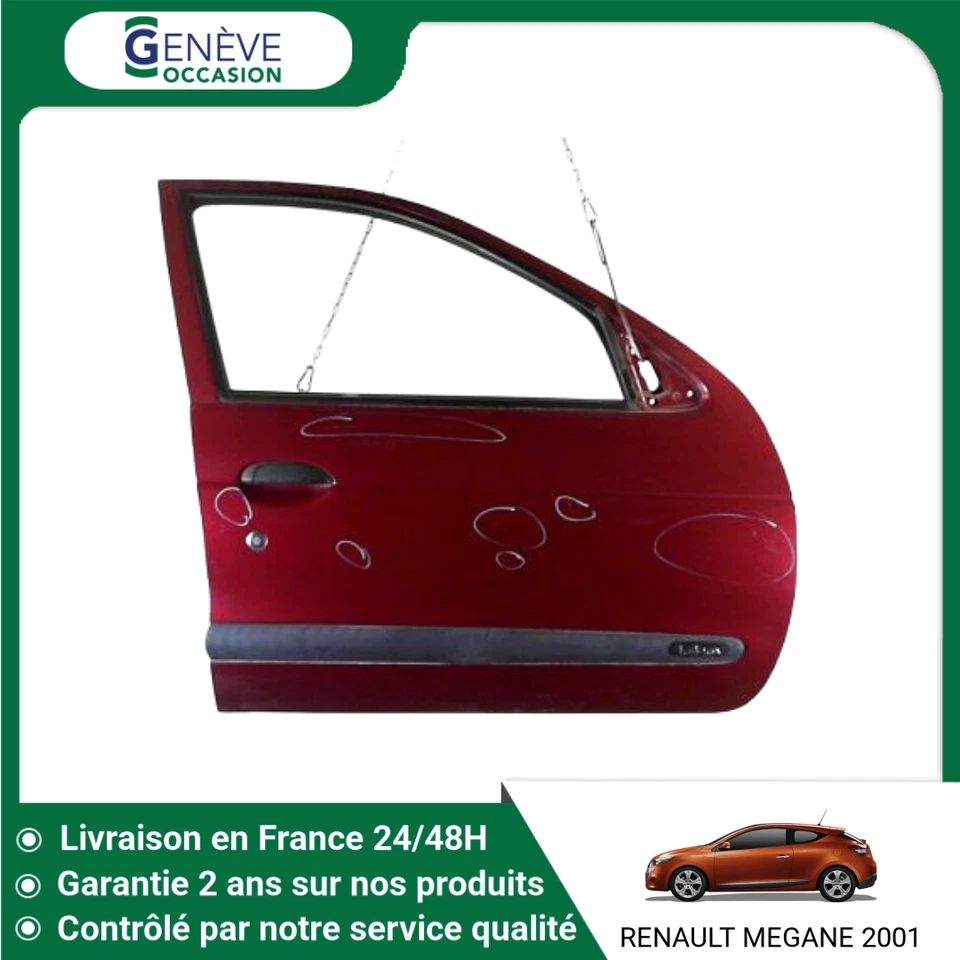 🇫🇷 PORTE AVANT DROIT RENAULT MEGANE I PH2 99-02 ➤7751473047 ♻️ - Photo 1/3