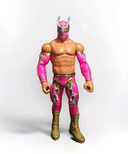 Figura de Lucha Sin Cara WWE 2011 Mattel Basic Series 42 Sincara Lucha Rosa - Imagen 1 de 7
