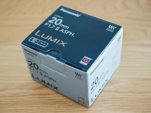Panasonic LUMIX G 20mm F1.7 II ASPH. H-H020A-K for Micro Four Thirds #240204b