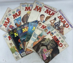 MAD Magazine 1970’s Lot of 13 Magazines Key Issues Batman Jaws Star Wars - Picture 1 of 23