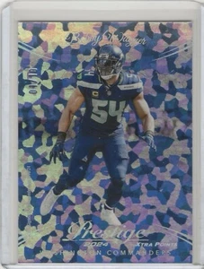 2024 Panini Prestige Bobby Wagner Platinum Premium Xtra Points/10 SSP - Imagen 1 de 2