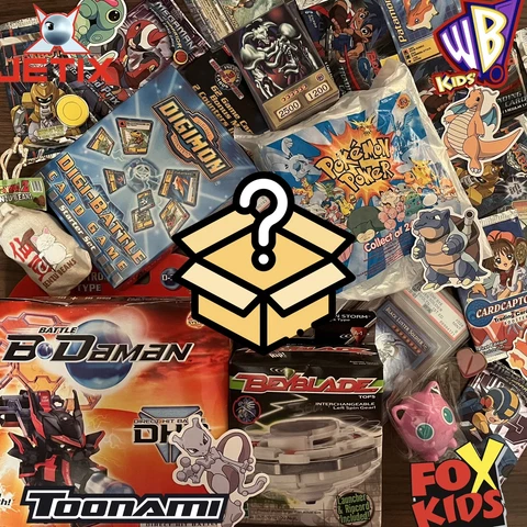 Nostalgic 2000's Mystery Surprise Pack (Kids WB, Fox Kids, Toonami, Jetix, etc.) Cover