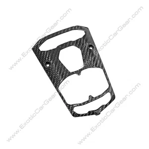 Placa de inicio de consola central pequeña Aventador SVJ fibra de carbono - Imagen 1 de 5