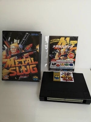NEO GEO AES ROM Metal Slug MVS Convert EP ROM SNK With Case - Image 1 of 4