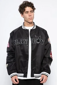 AUTHENTIC PLAYBOY • 70TH ANNIVERSARY EDITION VARSITY JACKET • BRAND NEW + TAGS - Picture 1 of 6