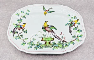 Vintage Copeland Spode Chelsea Birds 12.5” X 9.5” Porcelain Serving Platter - Picture 1 of 3