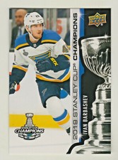 2018-19 Upper Deck 2019 STANLEY CUP CHAMPIONS BLUES SET #16 IVAN BARBASHEV RARE