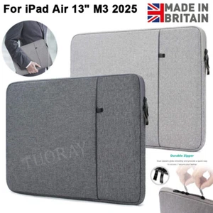 Tablet Sleeve Bag Case Cover Pouch For iPad Air 13" M3 2025/Pro 12.9" Pro 13" M4 - Picture 1 of 29