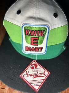 Simpsons Apu Kwik e mart 20th fox 2014 matt groening official snap back hat