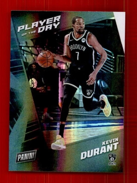 2021-22 Panini Player of the Day Double Rainbow #5 Kevin Durant - Image 1 of 2