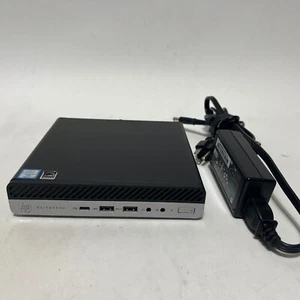 HP EliteDesk 800 G4 DM Mini Desktop | i5-8500T 2.1GHz 16GB 512GB SSD Win 11 WiFi - Afbeelding 1 van 4