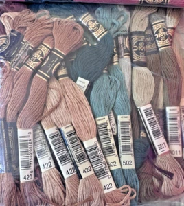 DMC embroidery floss Mouline special 15 plus skeins grab bag set B - Picture 1 of 1